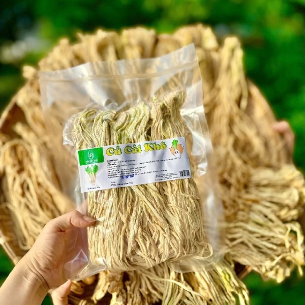 In Hoa Long nhận in tem nhãn củ cải sấy khô giá rẻ