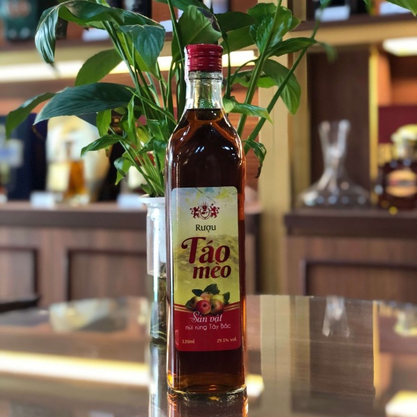 In Hoa Long nhận thiết kế và In tem rượu táo mèo chuyên nghiệp