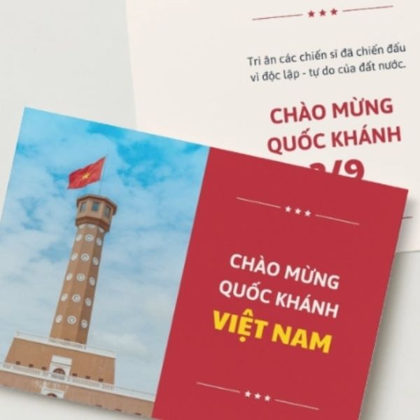 In thiệp mừng 2-9 In thiệp mừng 2-9 giá rẻ, mẫu đẹp