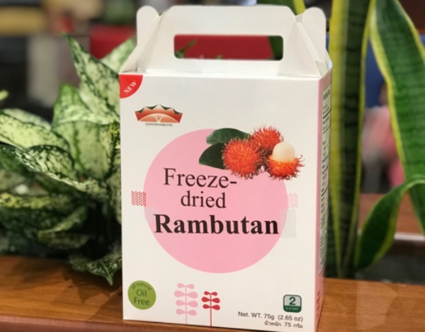  In Hoa Long nhận thiết kế và In thùng carton đựng chôm chôm sang trọng