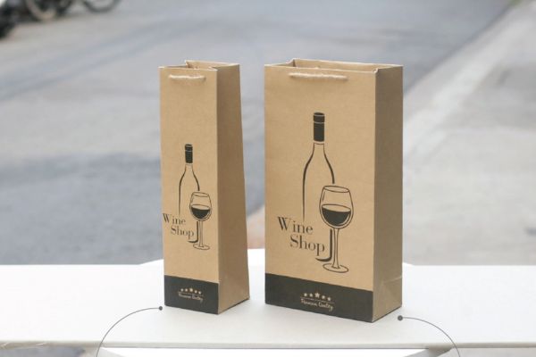In túi kraft đựng rượu giá rẻ, chất lượng