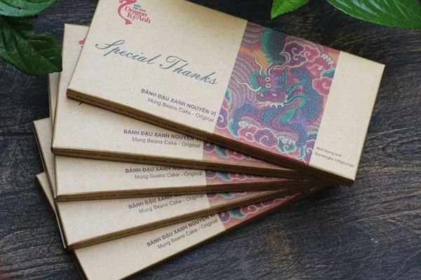 Mẫu hộp bánh đậu xanh giá rẻ, thiết kế chuyên nghiệp