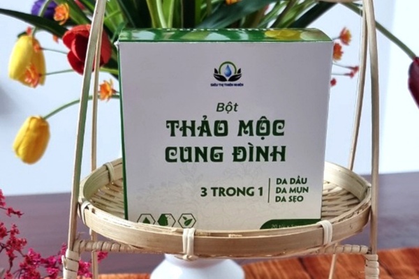 Mẫu hộp đựng bột tắm thảo mộc đẹp mắt