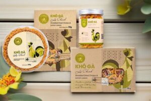 Mẫu hộp giấy đựng khô gà giá rẻ, chất lượng cao