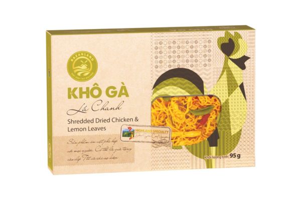 Mẫu hộp giấy đựng khô gà giá rẻ, chất lượng cao