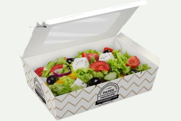 Mẫu hộp giấy đựng salad giá rẻ, mẫu đẹp
