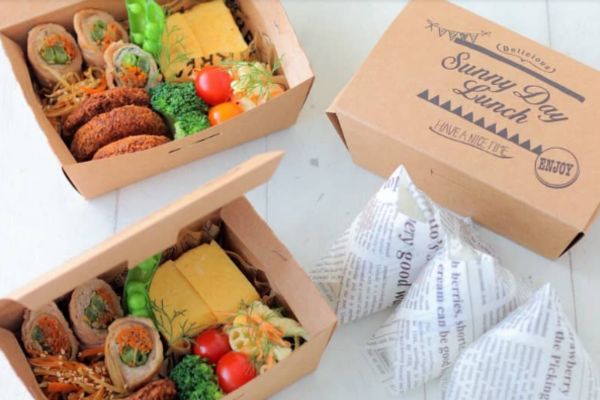 Mẫu hộp giấy đựng salad giá rẻ, mẫu đẹp