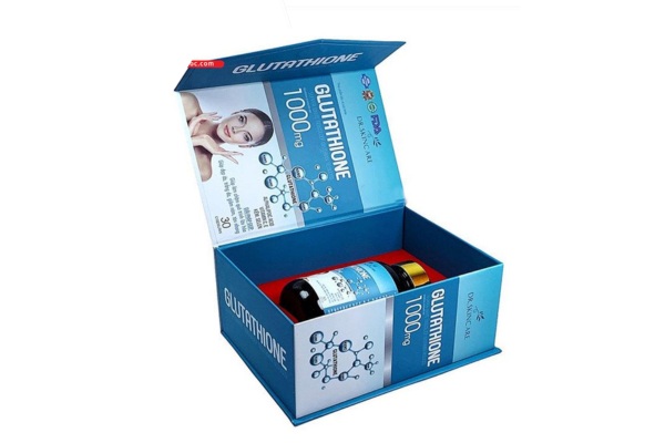 Mẫu hộp giấy đựng Vitamin đẹp mắt