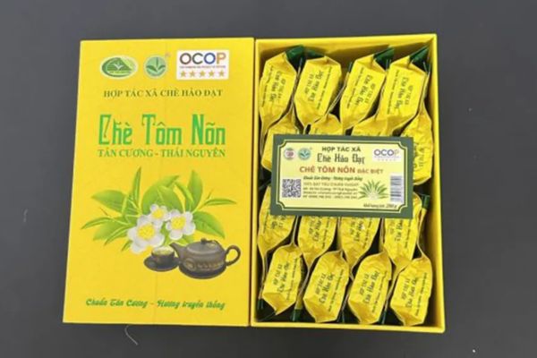 In hộp chè tôm nõn giá rẻ, chất lượng cao