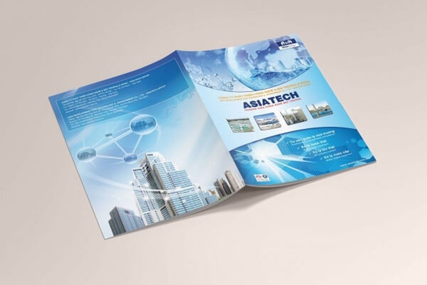 Mẫu in catalogue cán màng nổi bật