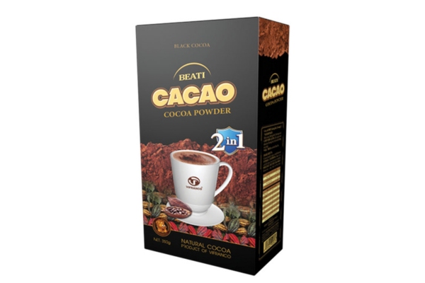 Mẫu in hộp giấy đựng cacao đẹp mắt