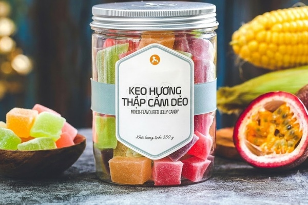 Mẫu in tem nhãn kẹo dẻo độc đáo