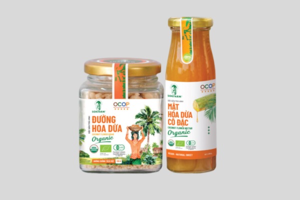 Mẫu in tem nhãn OCOP thu hút