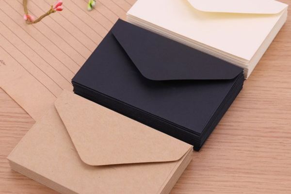 In phong bì nắp chữ V giá rẻ, chất lượng cao