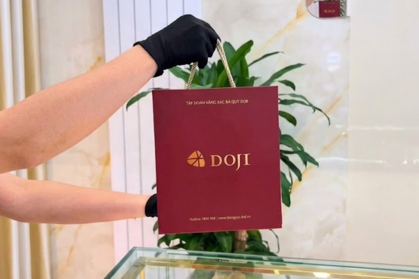 Mẫu túi đựng trang sức DOJI