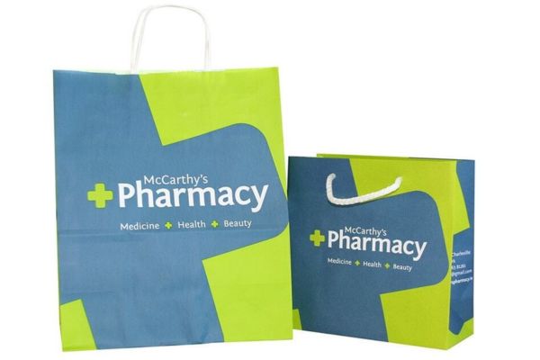 Mẫu túi giấy kraft nhà thuốc giá rẻ, chất lượng