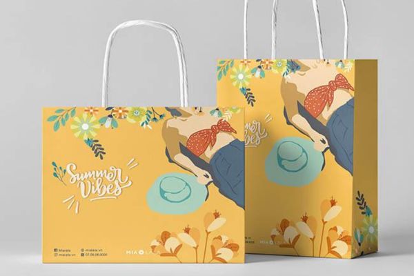 Mẫu túi giấy thời trang hè tại Hà Nội