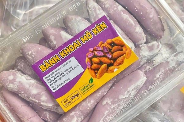 In tem nhãn bánh khoai mỡ giá rẻ, mẫu đẹp