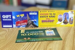 In Hoa Long nhận thiết kế và in ấn voucher nghỉ dưỡng cao cấp