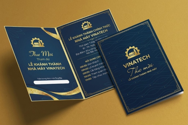 25+ Mẫu thiệp mời khánh thành trang trọng