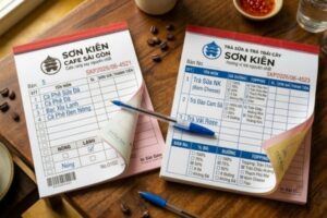 39+ Mẫu in phiếu order cafe, trà sữa dễ nhìn đẹp mắt