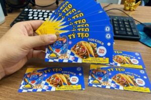 7+ Mẫu in voucher quán bánh Tacos thiết kế rực rỡ