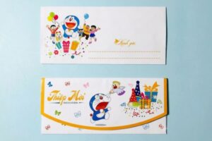 Mẫu thiệp sinh nhật Doraemon cute, đẹp mắt