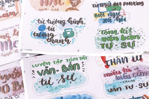 Sticker tựa đề văn học giá rẻ, mẫu đẹp