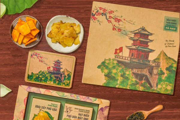 Hộp quà Tết giấy kraft tại Hà Nội