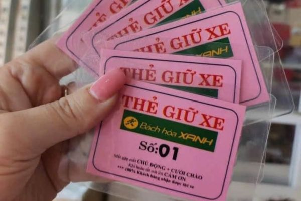 In thẻ giữ xe ép plastic tại Hà Nội