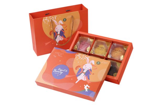 Hộp bánh trung thu thỏ ngọc mẫu đẹp