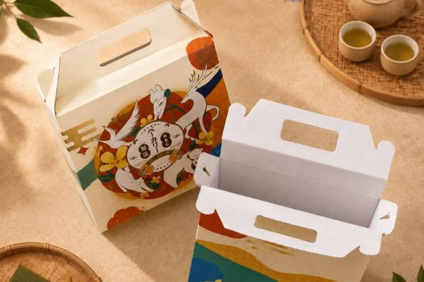 Mẫu hộp carton trung thu chất lượng