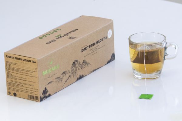 Mẫu hộp trà giấy kraft theo yêu cầu