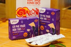 In Hoa Long nhận thiết kế và in hộp cà phê muối cao cấp