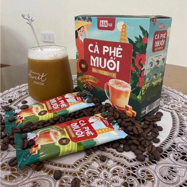 In Hoa Long nhận thiết kế và in hộp cà phê muối chất lượng