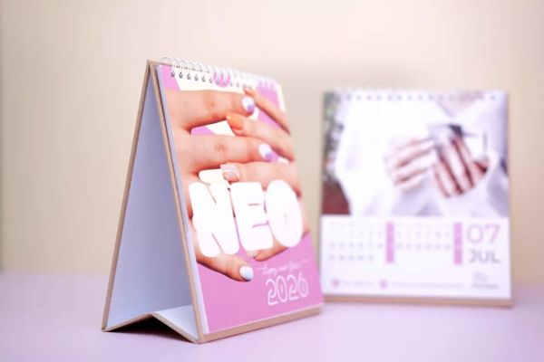 In lịch để bàn spa đẹp, chất lượng