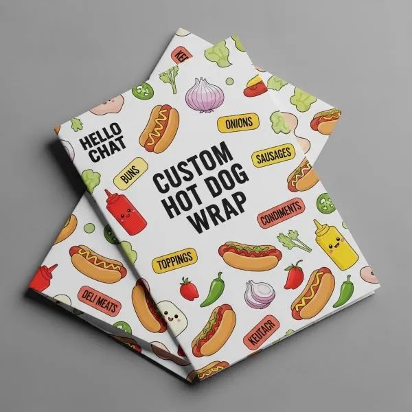 In túi đựng bánh hotdog giá rẻ, mẫu đẹp