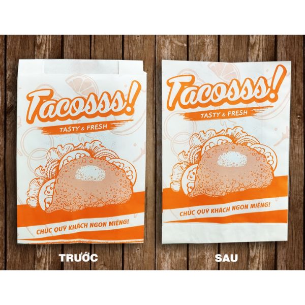 In túi bánh tacos tại Hà Nội