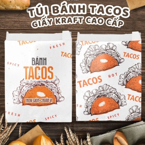 In túi bánh tacos tại Hà Nội