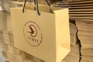In túi giấy kraft đựng yến giá rẻ, chất lượng