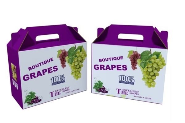 Hộp carton đựng nho tươi giá rẻ tại Hà Nội