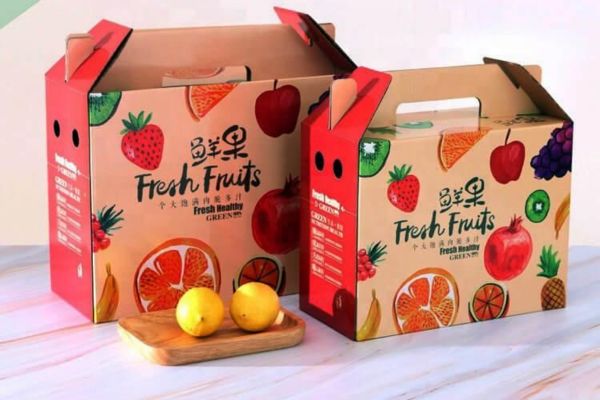 Mẫu hộp giấy đựng hoa quả giá rẻ tại Hà Nội