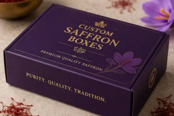 Mẫu hộp đựng saffron chất lượng cao