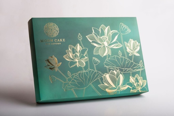 Mẫu hộp quà trung thu Sen Ngọc đẹp mắt