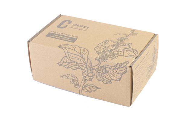 Mẫu hộp trà giấy kraft theo yêu cầu