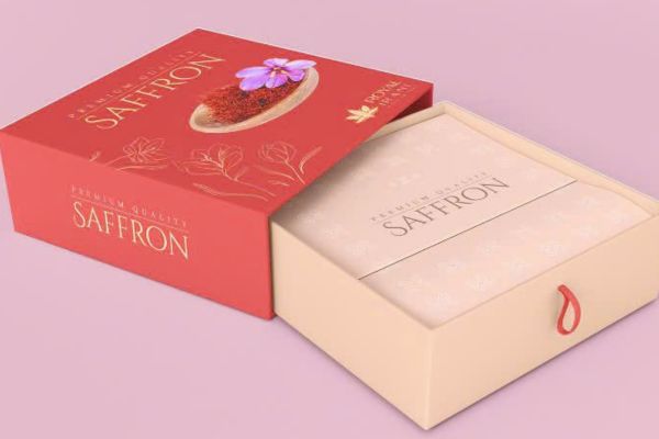 Mẫu hộp đựng saffron chất lượng cao