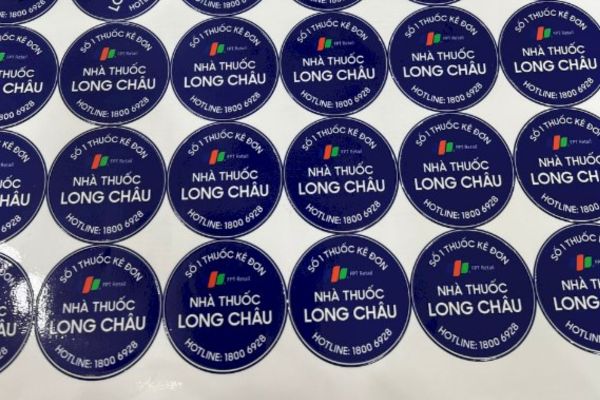In sticker nhà thuốc giá rẻ, mẫu đẹp