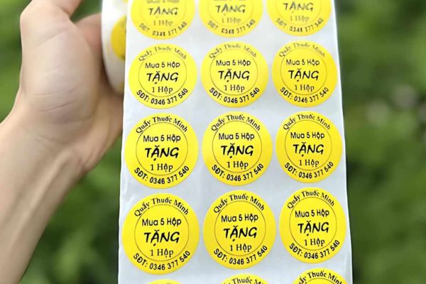 In sticker nhà thuốc giá rẻ, mẫu đẹp