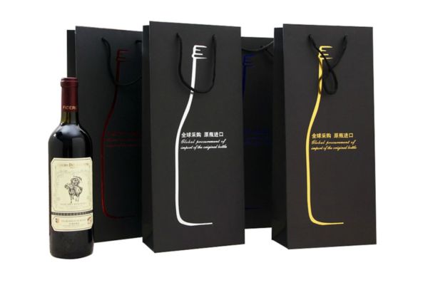 Túi giấy đựng rượu vang giá rẻ, mẫu đẹp