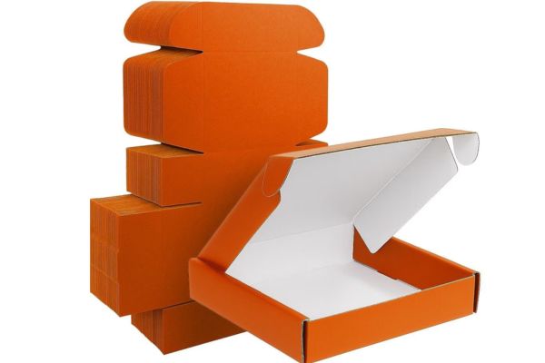 Hộp carton màu cam giá rẻ, mẫu đẹp